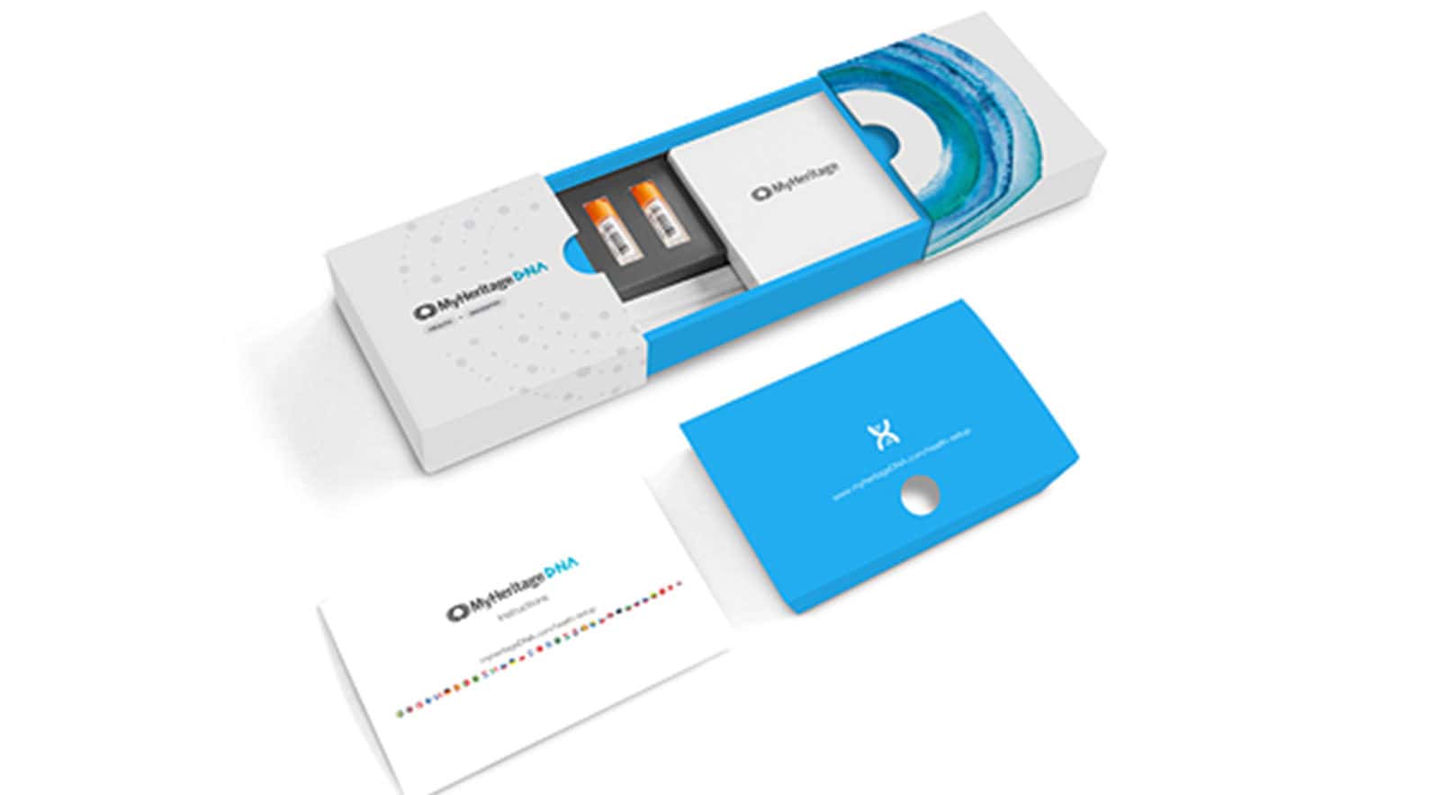 עיצוב אריזה לבדיקות דינאיי עבור חברת My Heritage A Multi-Functional DNA Test Packaging