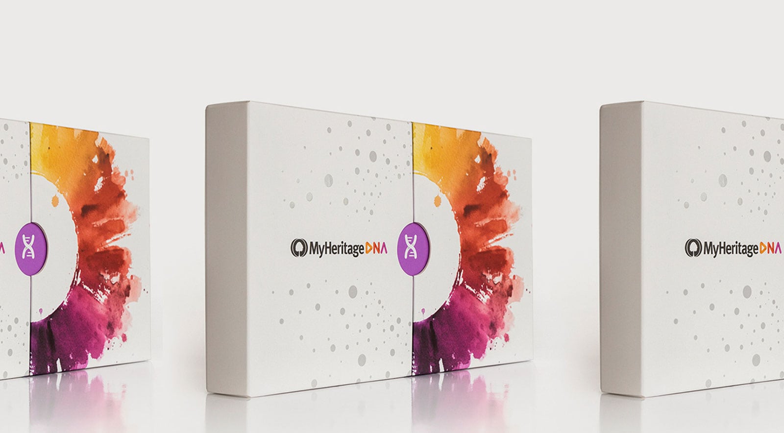 עיצוב אריזה לבדיקות דינאיי עבור חברת My Heritage A Multi-Functional DNA Test Packaging