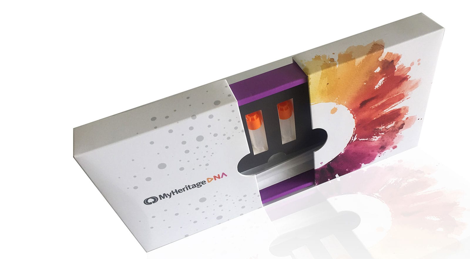 עיצוב אריזה לבדיקות דינאיי עבור חברת My Heritage A Multi-Functional DNA Test Packaging